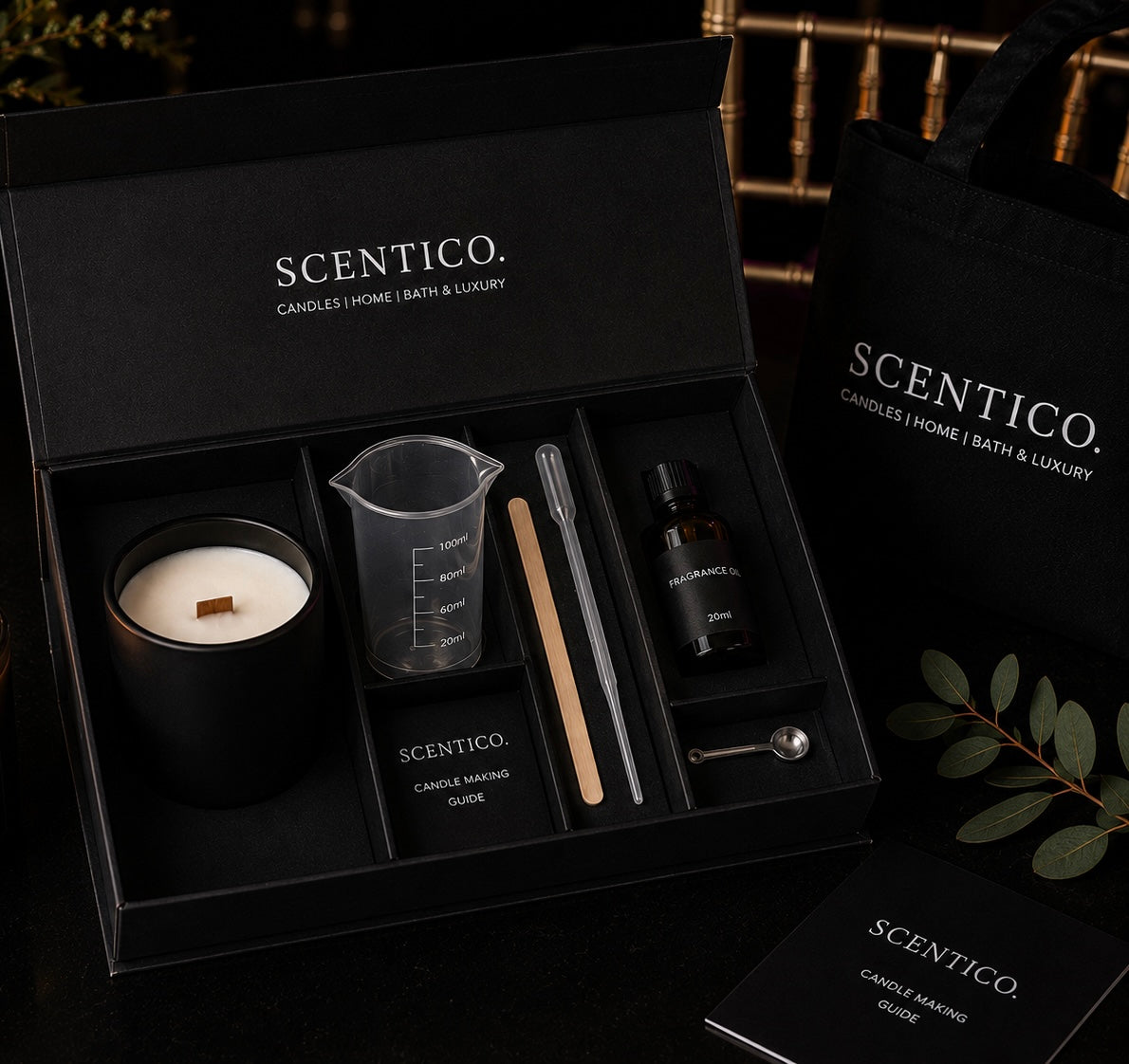 Option 1: Luxury Candle Making Workshop