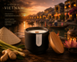 Touch of Vietnam 🇻🇳 Fragranced Soy Wax Candle