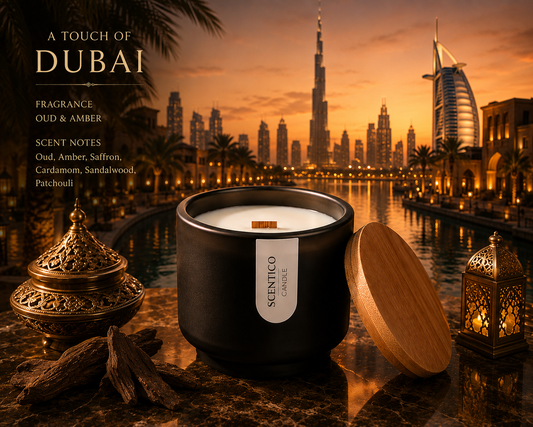 Touch of Dubai 🇦🇪 Fragranced Soy Wax Candle