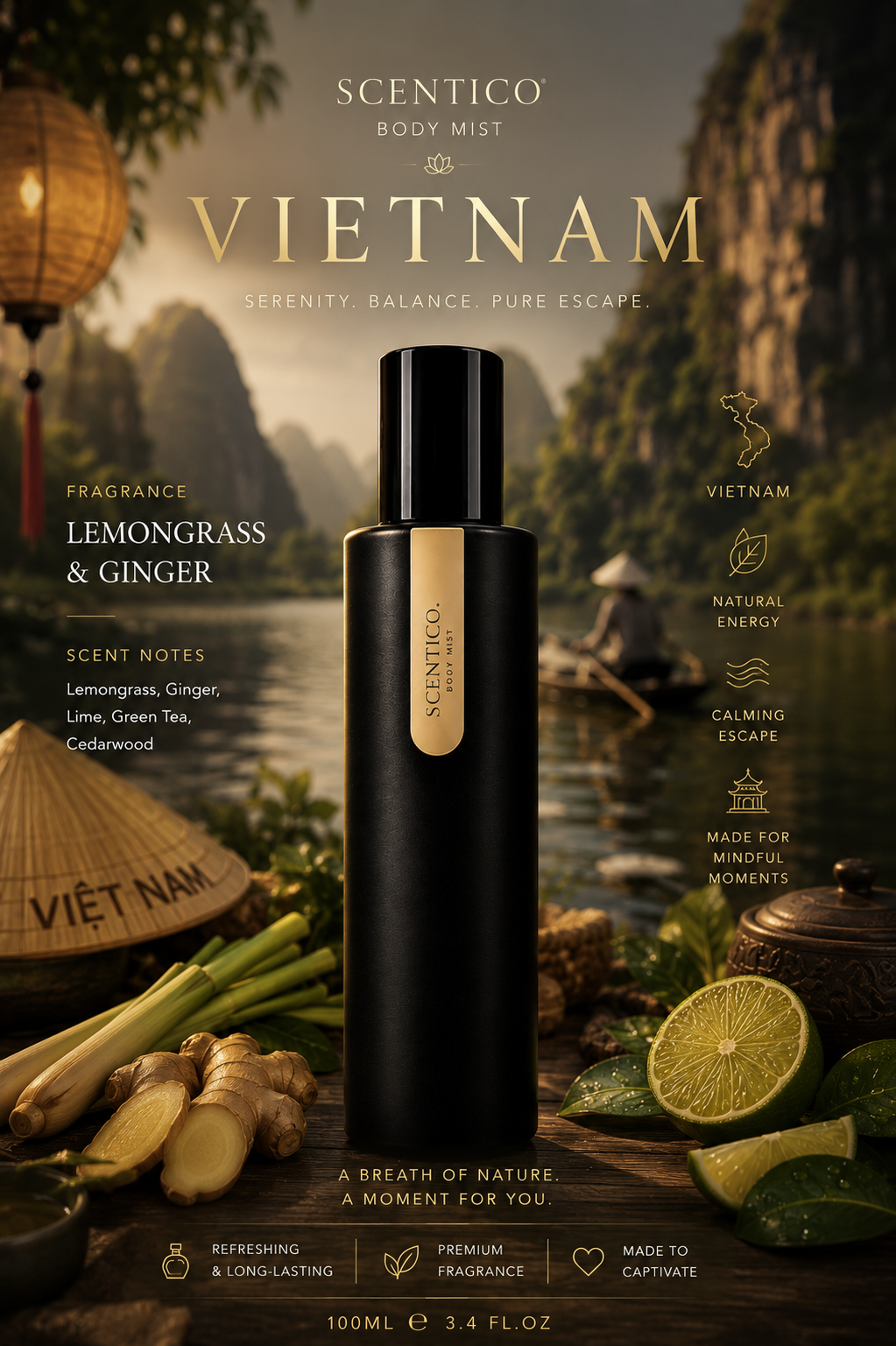 Touch of Vietnam 🇻🇳 Body Mist