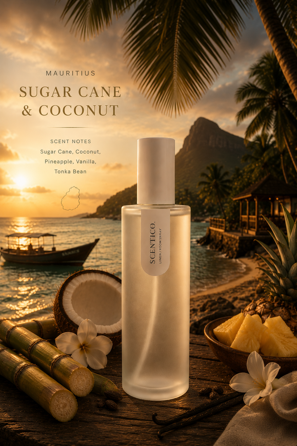 Touch of Mauritius 🇲🇺 Linen/Room Spray