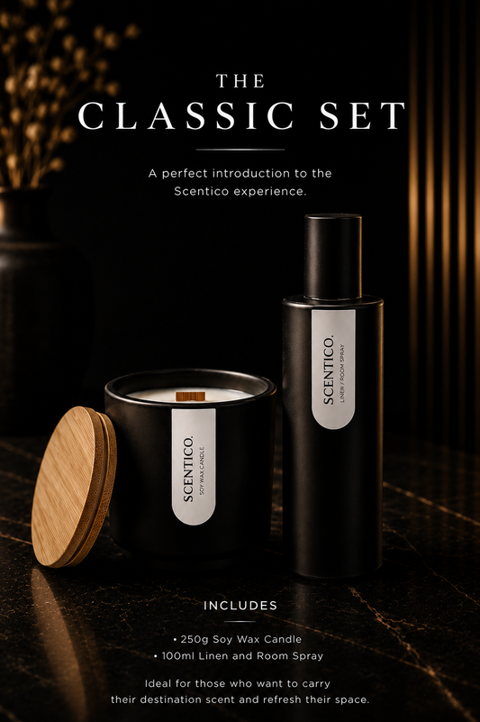 The classic Scentico Destination Set